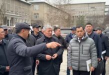 Адылбек Касымалиев посетил кардиохирургию, где произошел пожар