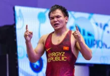 Орозобек Токтомамбетов завоевал серебро чемпионата Азии по борьбе