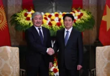 Адылбек Касымалиев встретился с президентом Вьетнама Лыонг Кыонгом