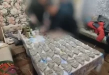 Бишкектеги үйлөрдүн бири тинтилип, дээрлик 6 кг марихуана табылды