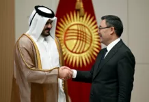 Садыр Жапаров обсудил с президентом НОК Катара сотрудничество стран в сфере спорта