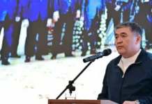Камчыбек Ташиев кыргыз-тажик чек арасында зым тартуу иши башталарын билдирди