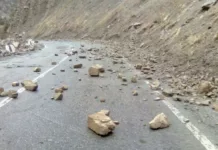 В Боомском ущелье пять дней будут ограничивать движение из-за спуска камней