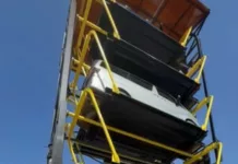 Первая роторная парковка в Бишкеке введена в эксплуатацию: можно пользоваться