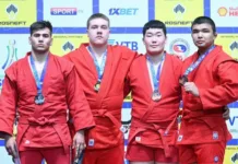 Самбо боюнча Азия чемпионаты. Кыргызстандыктар эки күндө 21 медаль утушту