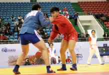 Самбо боюнча Азия чемпионаты. Кыргызстандыктар эки күндө 21 медаль утушту