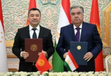 Завершился рабочий визит Садыра Жапарова в Таджикистан — итоги