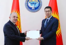 Новым послом Турции в КР стал Мекин Мустафа Кемаль Окем
