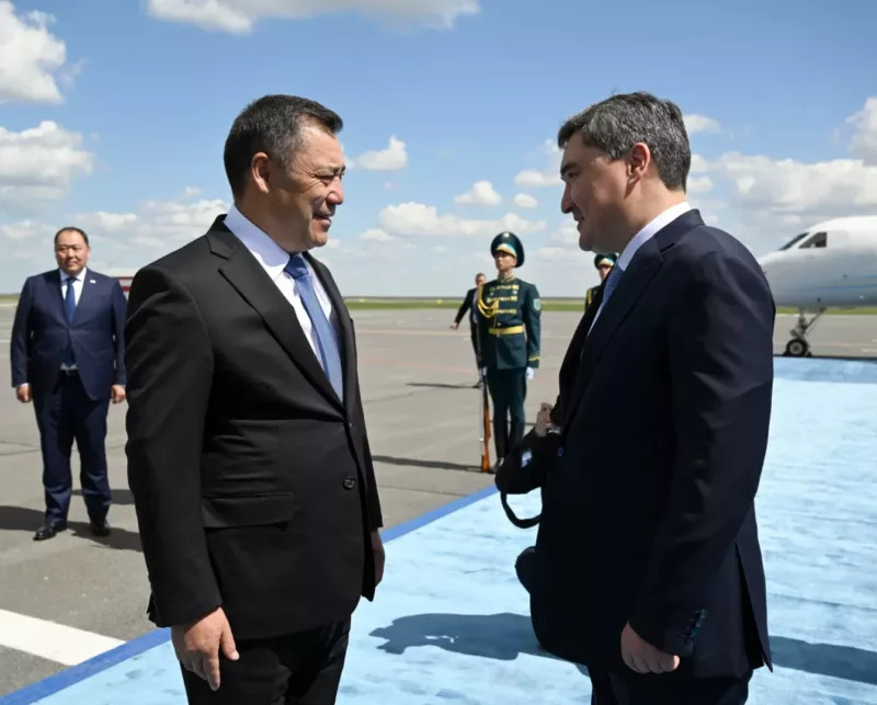 502475344 1244. Max 2560x1440. Format webp. Jpegquality 90 президент садыр жапаров прибыл с рабочим визитом в астану