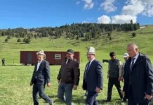 Адылбек Касымалиев ознакомился с ходом строительства горно-оздоровительного комплекса «Каркыра»