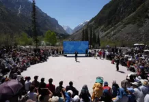 В парке «Ала-Арча» открылся новый амфитеатр для культурных мероприятий