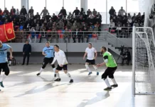 Бишкекте Садыр Жапаровдун катышуусунда “Мурас” достук футбол турнири башталды