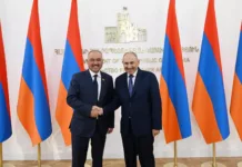 Жогорку Кеңештин төрагасы Армениянын премьер-министри менен жолугушту