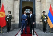 Кыргызстан Азербайжан менен Армениянын ортосунда тынчтык келишимин түзүүгө аянтча бөлүүгө даяр