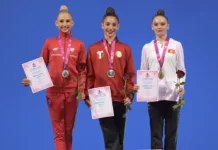 Юная кыргызстанка стала чемпионкой мира по художественной гимнастике