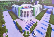 В Джалал-Абаде построят новый семиэтажный корпус больницы с вертолетной площадкой