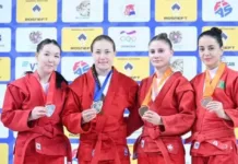 Акак Үсөн кызы самбо боюнча дүйнө кубогунда күмүш медаль утту