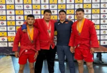 Сборная Кыргызстана по самбо завоевала призовые места на Кубке мира