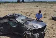 Четверо молодых парней погибли в страшной аварии на Иссык-Куле