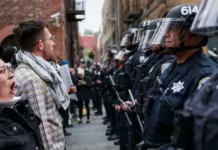 В части Лос-Анджелеса ввели комендантский час из-за погромов