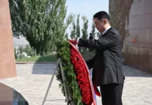 Монголиянын президенти “Ата-Бейит” тарыхый-мемориалдык комплексине барды