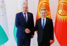 Главы МИД Кыргызстана и Таджикистана провели переговоры