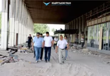 В аэропорту «Манас» началось строительство нового терминала