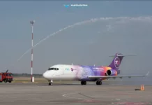 Впервые в аэропорт «Манас» прибыл грузовой самолет COMAC C919