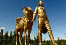 «Зыңк болот». Балыкчынын мэри Петр Семенов-Тянь-Шанскийдин эстелиги боюнча маалымат берди