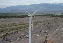 Впервые на Иссык-Куле установили ветрогенератор