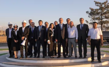 Делегация Республики Таджикистан посетила Royal Central Park в Бишкеке