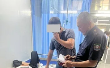 В Бишкеке мужчина угнал «Киа Оптиму» и попал в ДТП.