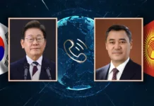 Состоялся телефонный разговор президента Садыра Жапарова с президентом Кореи