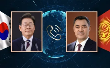 Состоялся телефонный разговор президента Садыра Жапарова с президентом Кореи