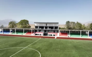В Токтогуле открылся новый стадион