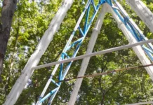 Ошто жаш кыз Навои сейил багында аттракциондон кулап, каза болду