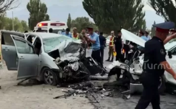 В страшной аварии близ Токмака погибли 5 человек, в том числе 11-летний ребёнок.