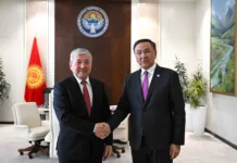 Адылбек Касымалиев принял генерального секретаря ОТГ