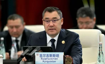 Садыр Жапаров выступил на саммите ШОС в Тяньцзине