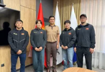 «Альянс Алтын» поддержал борцов, отправляющихся на чемпионат мира