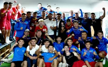 Сборная Кыргызстана U-23 по футболу победила Палестину