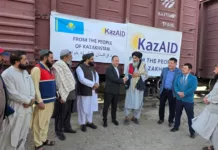 Казахстан направил гуманитарную помощь в Афганистан при содействии KazAID