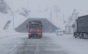 На перевале Тоо-Ашуу сняли ограничение для грузовиков
