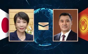 Садыр Жапаров поздравил Такаити Санаэ с избранием на пост премьер-министра Японии