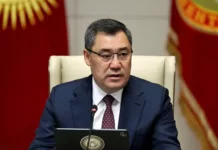 Садыр Жапаров рассказал об открытии «Берекет Банка» и о роли своего сына в этом учреждении