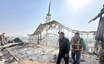 Президент поручил мэру Оша отремонтировать многоэтажку, пострадавшую от пожара