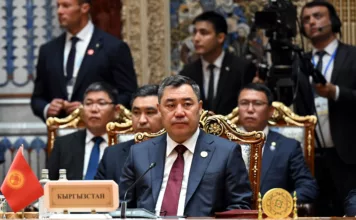 Садыр Жапаров выступил на заседании Совета глав государств СНГ в Душанбе