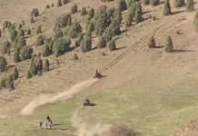 Садыр Жапаров пригрозил конфискацией техники за езду на квадроциклах по горным склонам