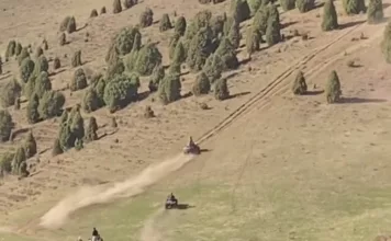 Садыр Жапаров пригрозил конфискацией техники за езду на квадроциклах по горным склонам