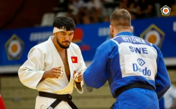 Эрлан Шеров стал бронзовым призером Кубка Европы по дзюдо